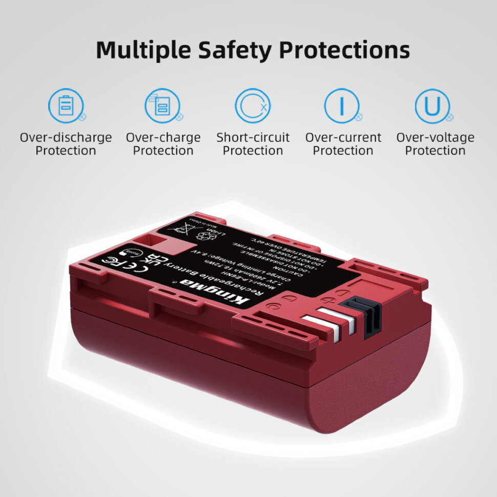 Аккумулятор KingMa LP-E6NH 2600mAh Аккумулятор KingMa LP-E6NH 2600mAh