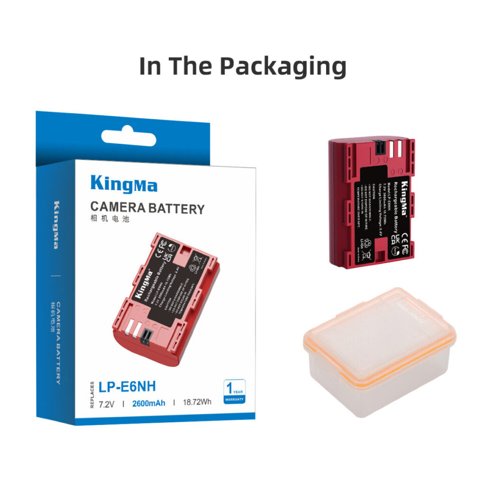 Аккумулятор KingMa LP-E6NH 2600mAh Аккумулятор KingMa LP-E6NH 2600mAh