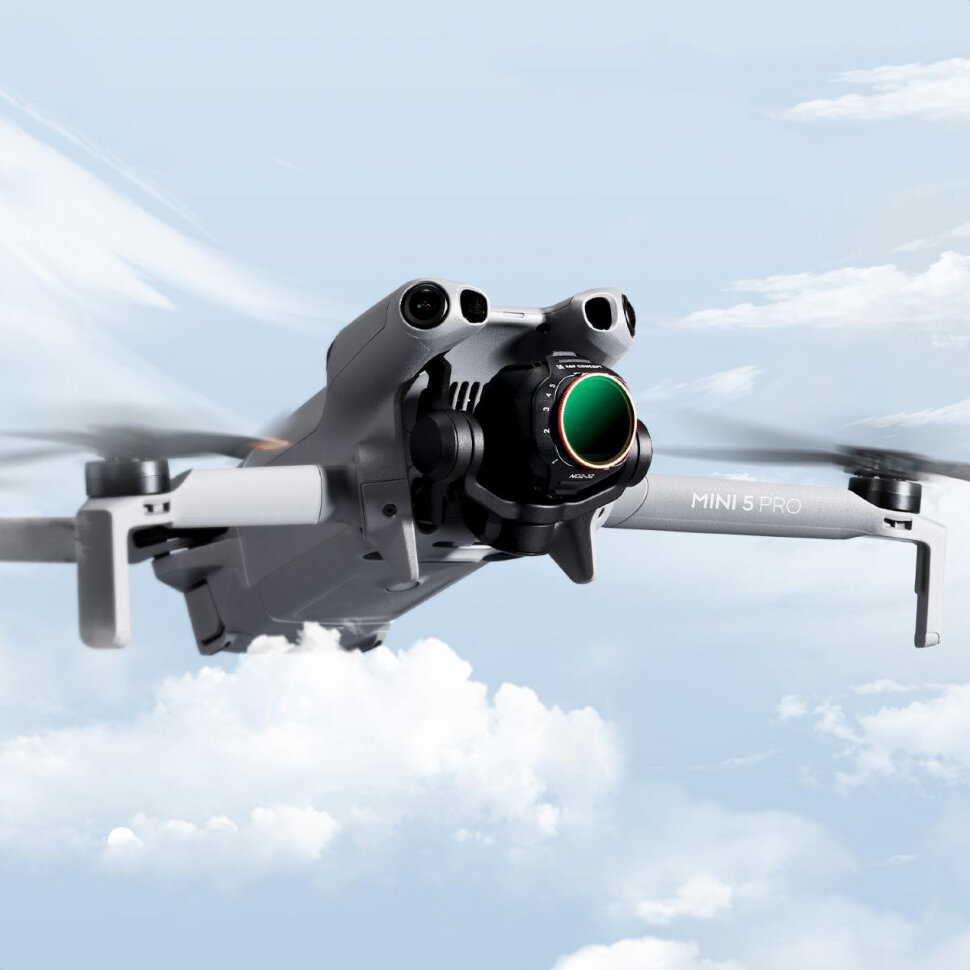 Комплект светофильтров K&F Concept UV + CPL + ND2-32 + ND32-512 для DJI Mini 5 Pro (4шт) Комплект светофильтров K&F Concept UV + CPL + ND2-32 + ND32-512 для DJI Mini 5 Pro (4шт)