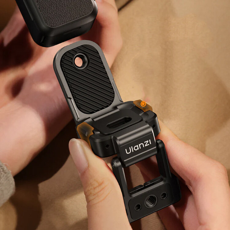 Быстросъемный держатель Ulanzi PK16 QR Magnetic Base для DJI Pocket 3 Быстросъемный держатель Ulanzi PK16 QR Magnetic Base для DJI Pocket 3