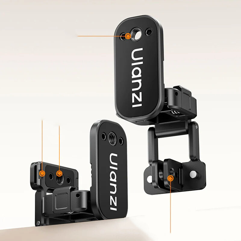 Быстросъемный держатель Ulanzi PK16 QR Magnetic Base для DJI Pocket 3 Быстросъемный держатель Ulanzi PK16 QR Magnetic Base для DJI Pocket 3