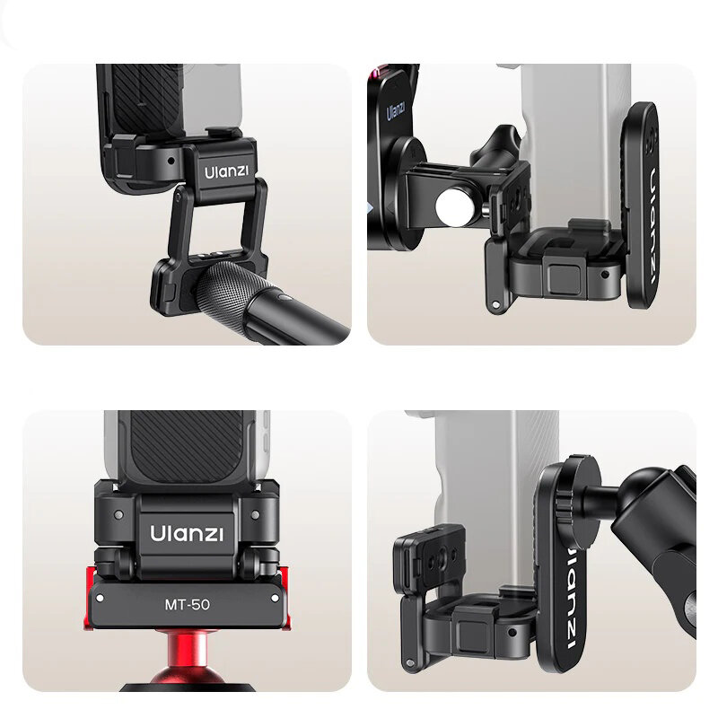 Быстросъемный держатель Ulanzi PK16 QR Magnetic Base для DJI Pocket 3 Быстросъемный держатель Ulanzi PK16 QR Magnetic Base для DJI Pocket 3