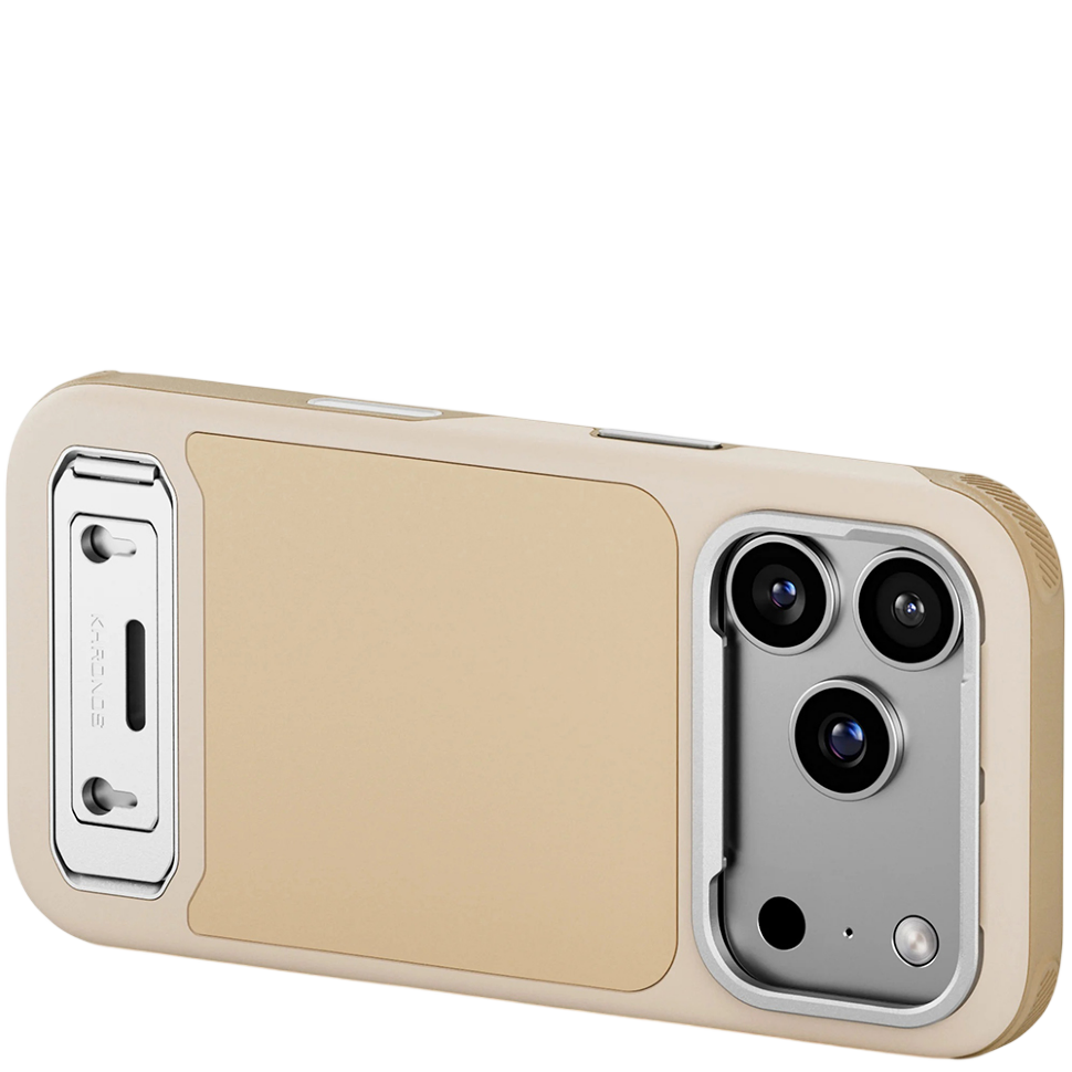 Чехол Tilta Khronos Lite для iPhone 17 Pro Max Бежевый