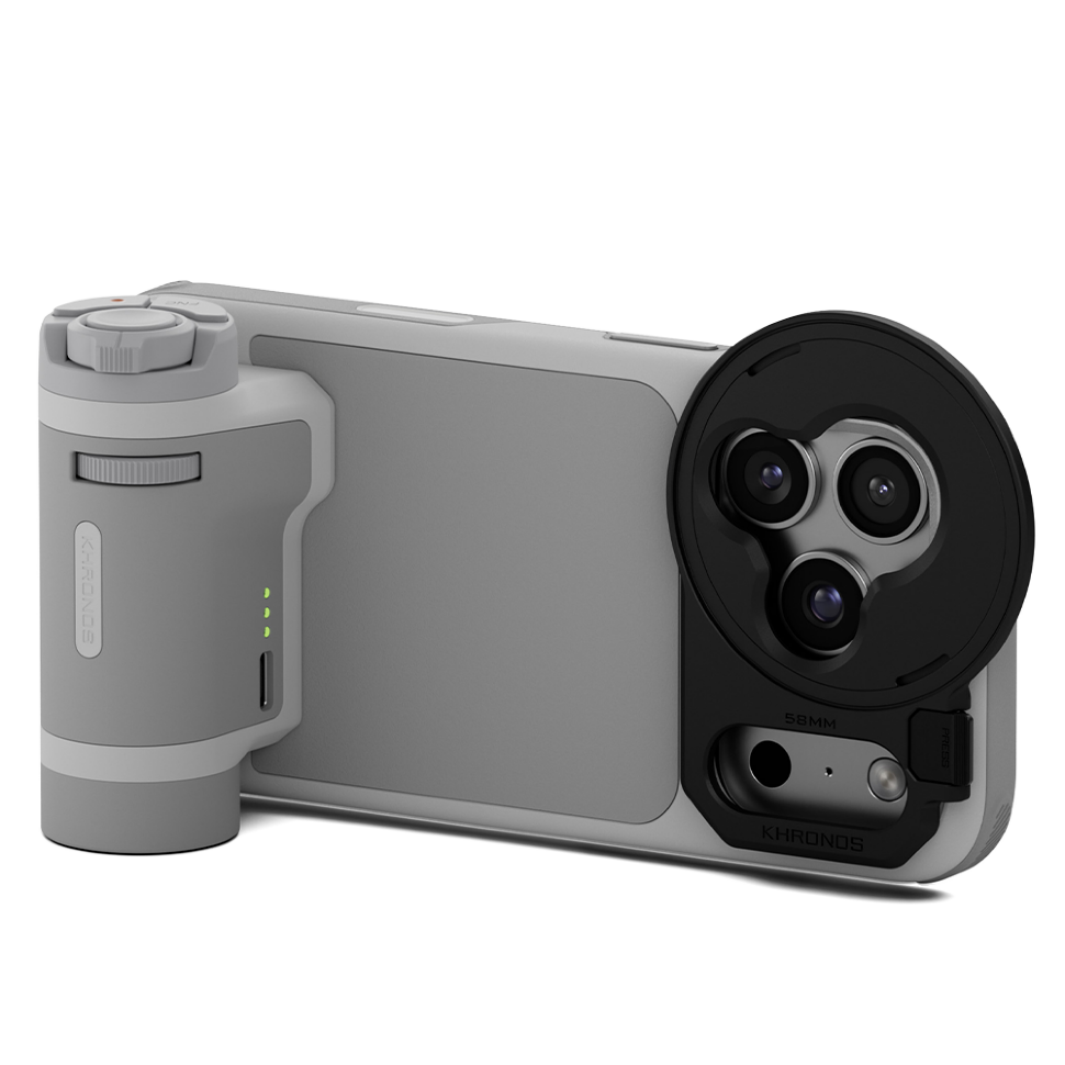 Чехол Tilta Khronos Lite Handheld Kit для iPhone 17 Pro Серый Чехол Tilta Khronos Lite Handheld Kit для iPhone 17 Pro Серый