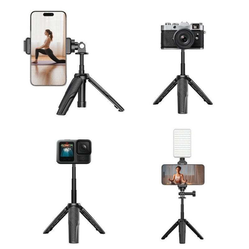 Осветитель с держателем смартфона Apexel JJ077FL Vlog Light Tripod Kit Осветитель с держателем смартфона Apexel JJ077FL Vlog Light Tripod Kit