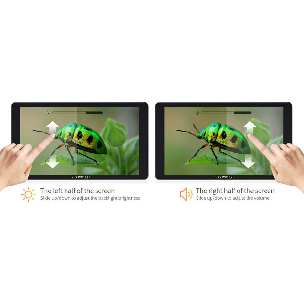 Операторский монитор Feelworld P6XL со встроенным аккумулятором Операторский монитор Feelworld P6XL со встроенным аккумулятором