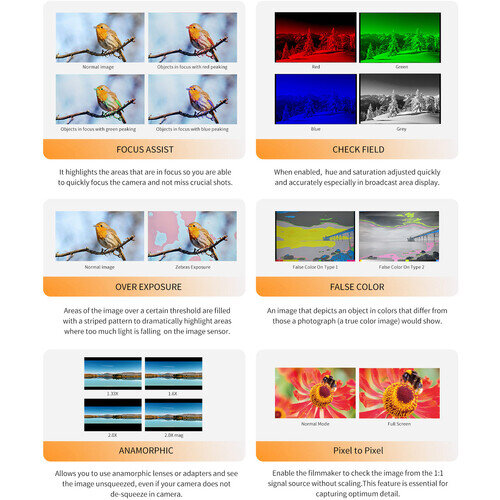 Операторский монитор Feelworld P6XL со встроенным аккумулятором Операторский монитор Feelworld P6XL со встроенным аккумулятором