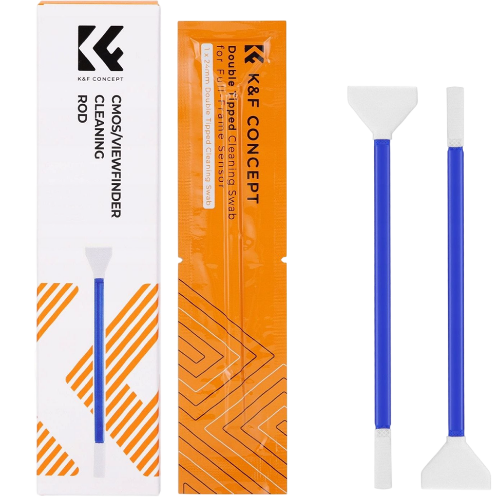 Набор для очистки матрицы K&F Concept FullFrame Cleaning Swab 5шт Набор для очистки матрицы K&F Concept FullFrame Cleaning Swab 5шт