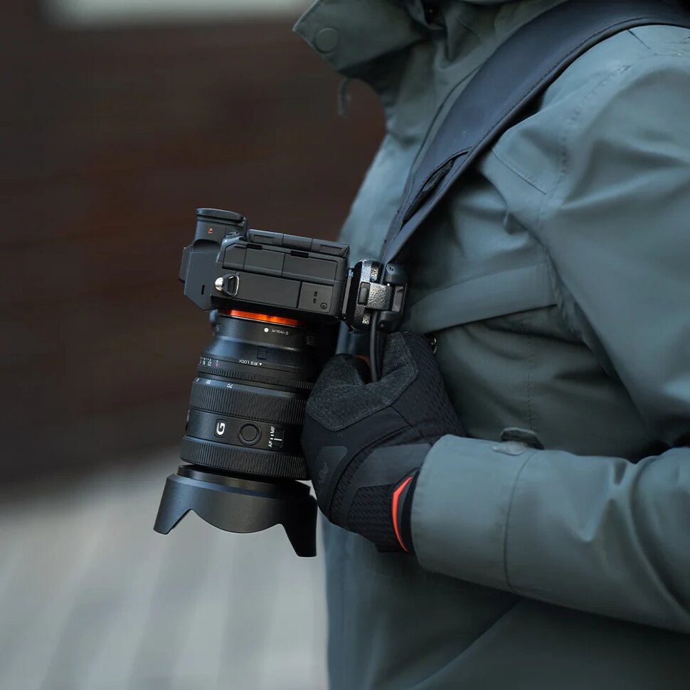 Быстросъёмное крепление PGYTECH Beetle Camera Clip V2 (W/O Plate) на ремень Быстросъёмное крепление PGYTECH Beetle Camera Clip V2 (W/O Plate) на ремень