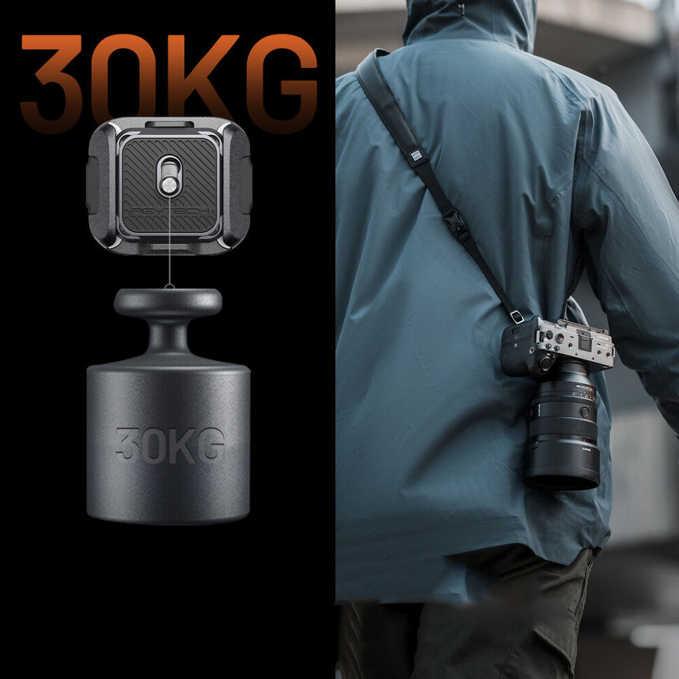 Быстросъёмное крепление PGYTECH Shoulder Strap Quick Release Clamp & Plate Быстросъёмное крепление PGYTECH Shoulder Strap Quick Release Clamp & Plate