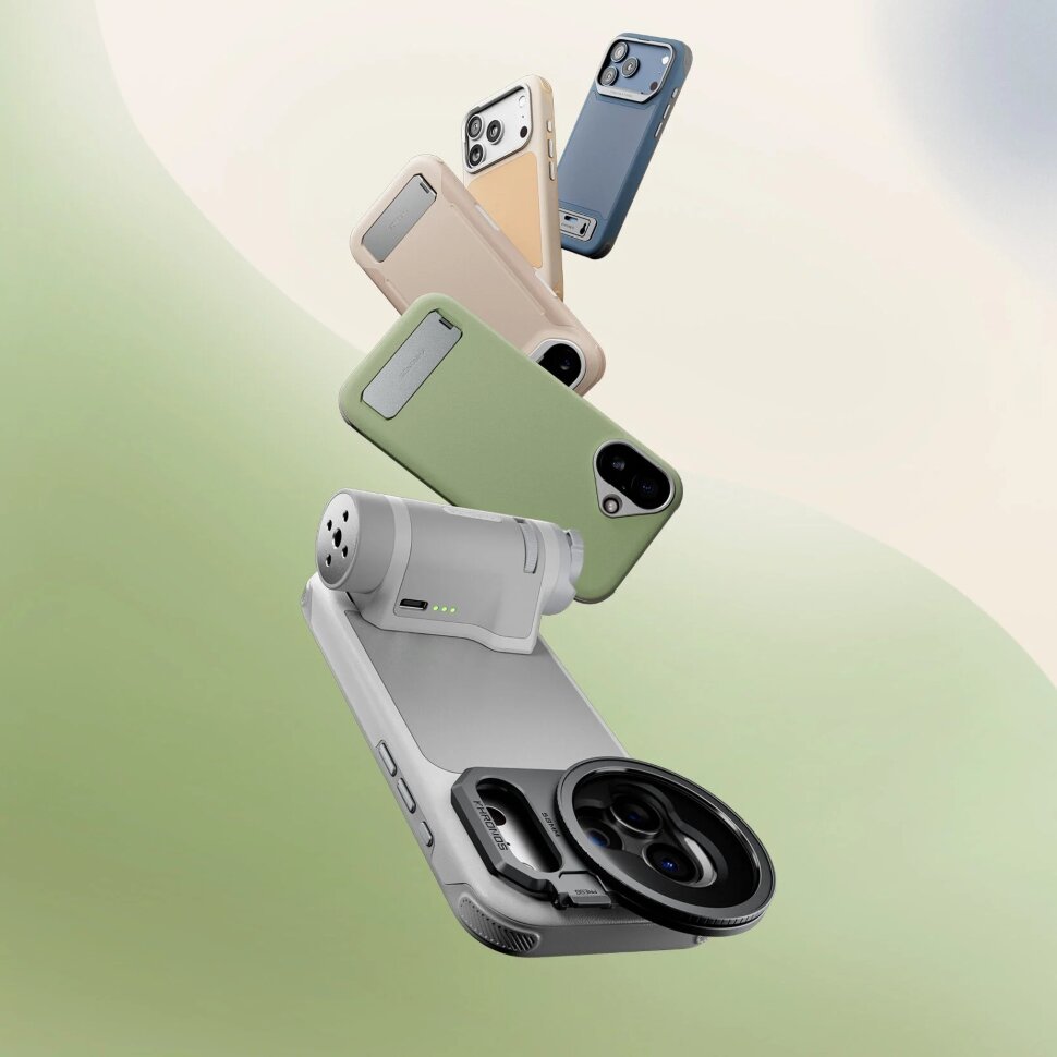 Чехол Tilta Khronos Lite для iPhone 17 Air Светлый оранжевый Чехол Tilta Khronos Lite для iPhone 17 Air Светлый оранжевый