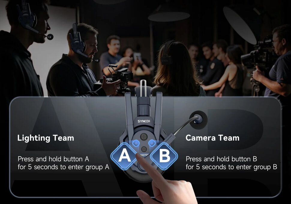 Беспроводной интерком Synco Xtalk Master XM4 Беспроводной интерком Synco Xtalk Master XM4