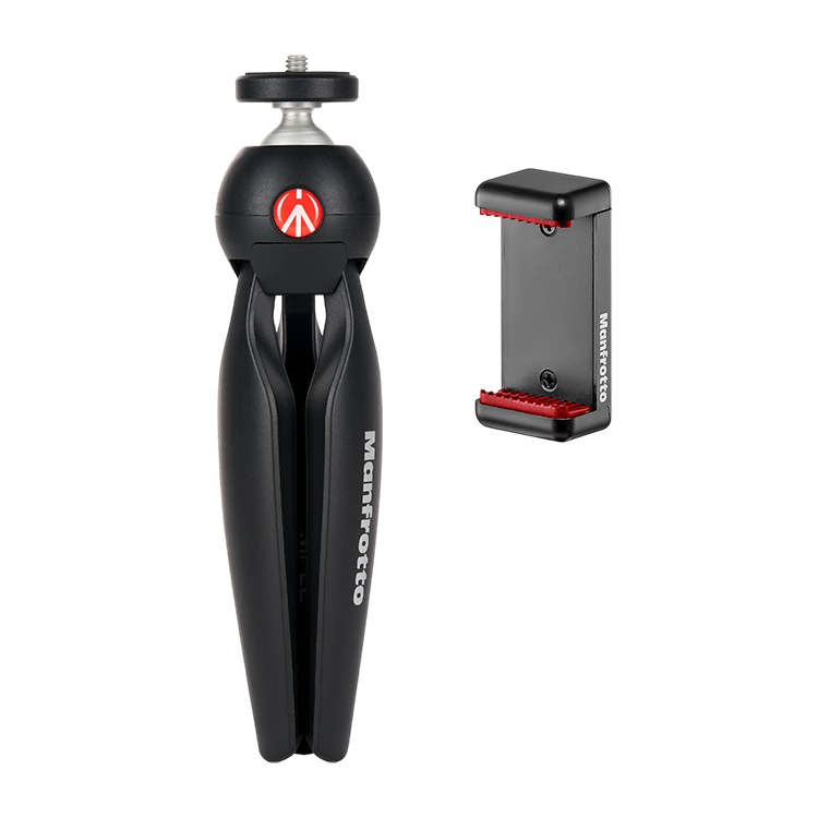 Штатив настольный Manfrotto PIXI Smart II с держателем смартфона Штатив настольный Manfrotto PIXI Smart II с держателем смартфона