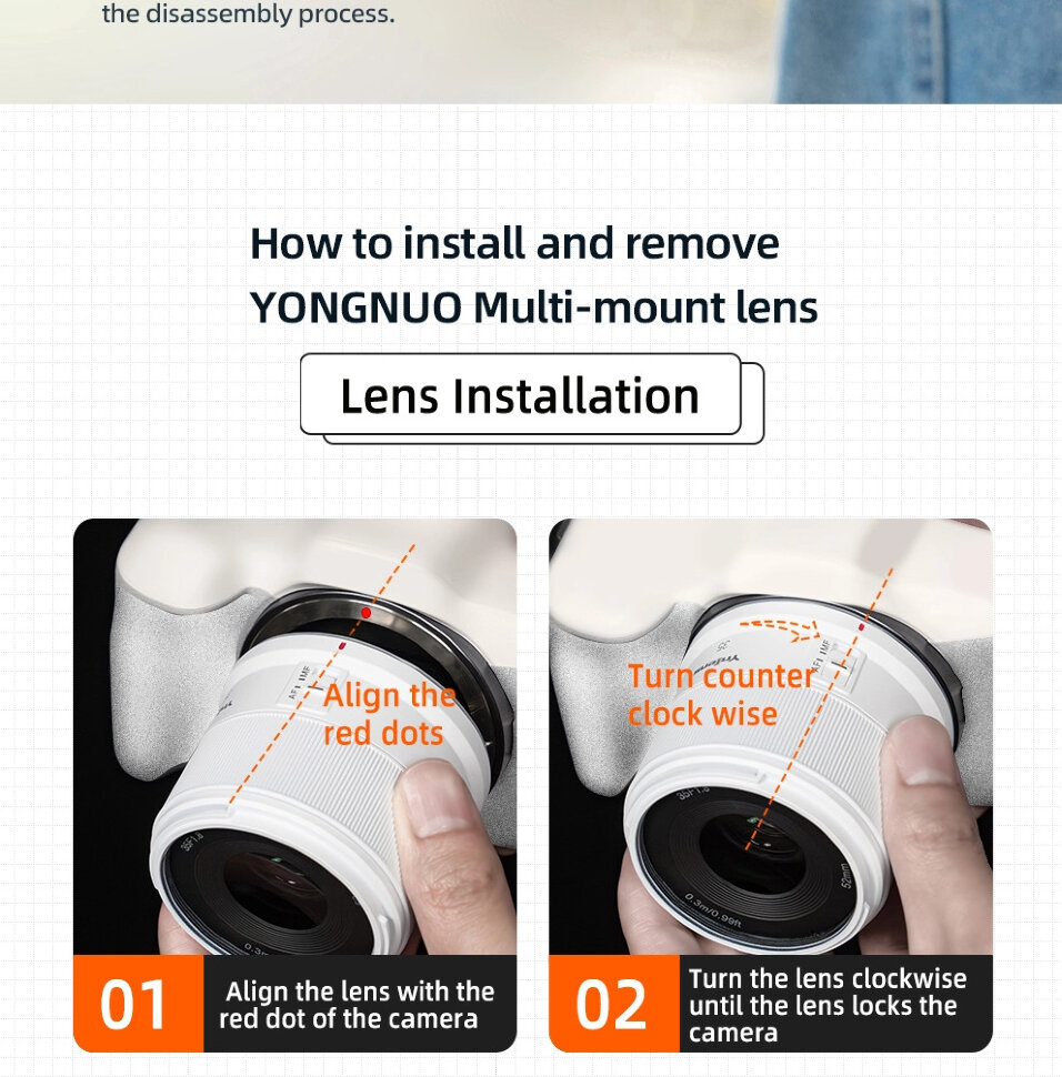 Объектив YongNuo YN 35mm F1.8R DA DSM RF Чёрный Объектив YongNuo YN 35mm F1.8R DA DSM RF Чёрный