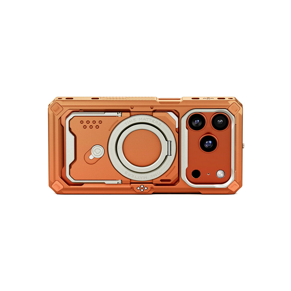 Чехол Tilta Khronos для iPhone 17 Pro Оранжевый Чехол Tilta Khronos для iPhone 17 Pro Оранжевый