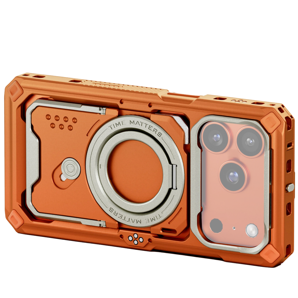 Чехол Tilta Khronos для iPhone 17 Pro Оранжевый Чехол Tilta Khronos для iPhone 17 Pro Оранжевый
