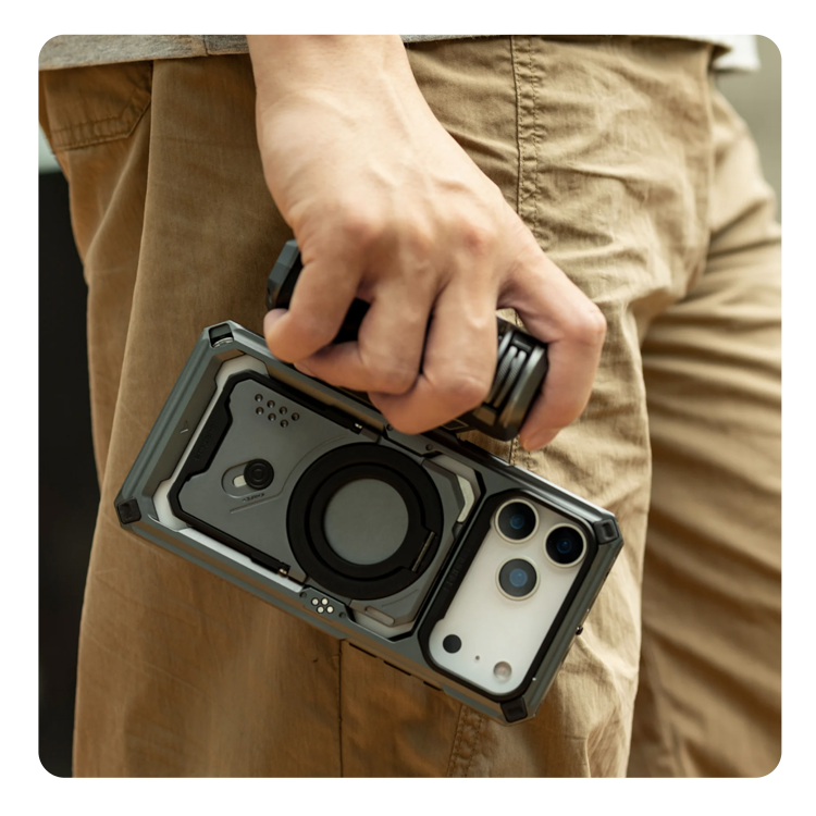 Чехол Tilta Khronos для iPhone 17 Pro Оранжевый Чехол Tilta Khronos для iPhone 17 Pro Оранжевый