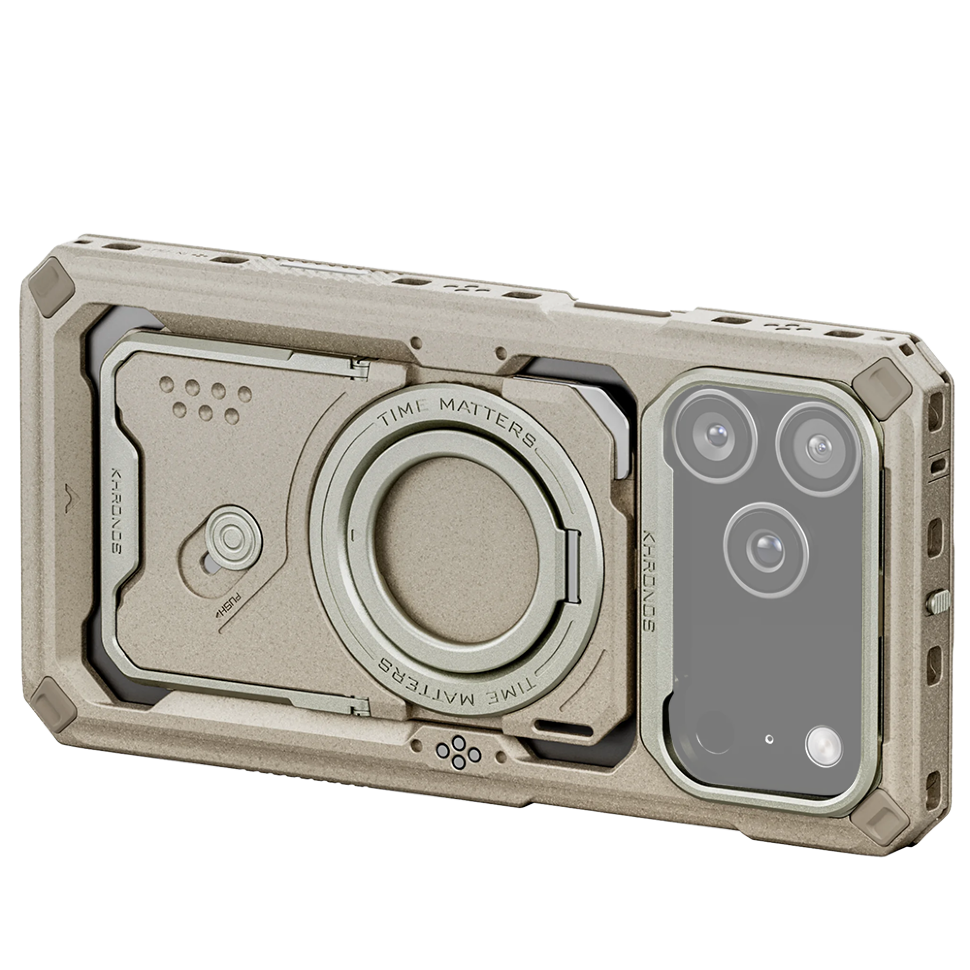 Чехол Tilta Khronos для iPhone 17 Pro Max Бежевый