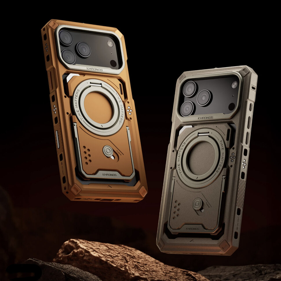 Чехол Tilta Khronos для iPhone 17 Pro Max Серый Чехол Tilta Khronos для iPhone 17 Pro Max Серый