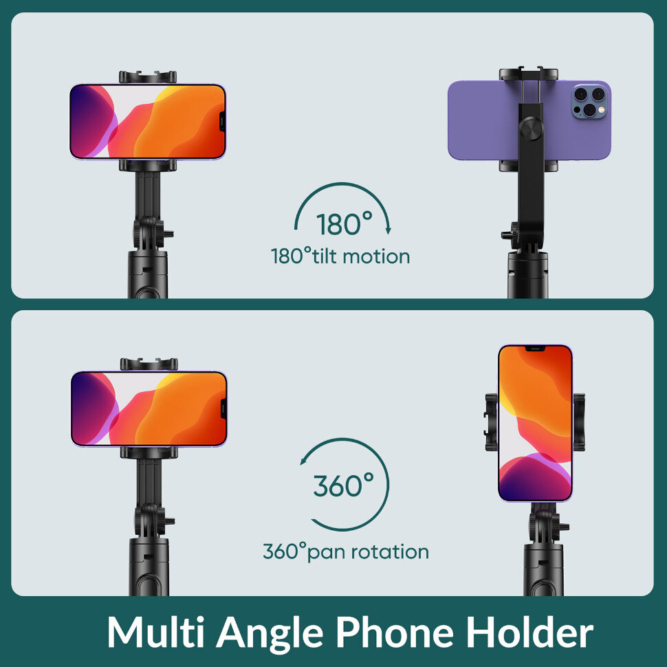 Монопод Apexel D10 Selfie Stick для смартфона Монопод Apexel D10 Selfie Stick для смартфона