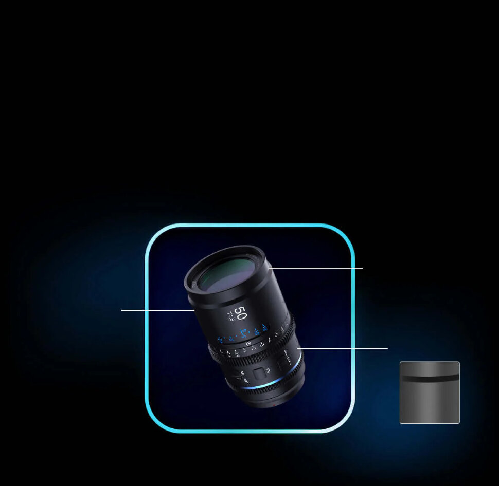 Объектив Sirui Astra 50mm T1.8 FF AF Anamorphic 1.33x E-mount (Blue flare) Объектив Sirui Astra 50mm T1.8 FF AF Anamorphic 1.33x E-mount (Blue flare)