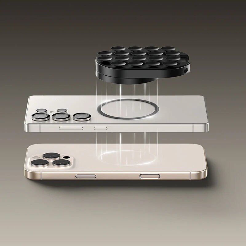 Держатель смартфона Ulanzi MA39 Maglock Suction Cup на присосках Держатель смартфона Ulanzi MA39 Maglock Suction Cup на присосках