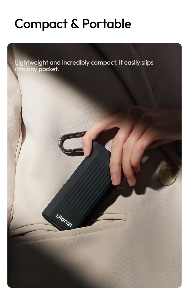 Кейс - картридер Ulanzi CR2 All-in-One Чёрный Кейс - картридер Ulanzi CR2 All-in-One Чёрный