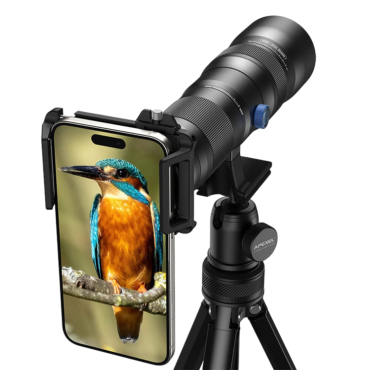Объектив Apexel TeleCular 3 20–60X Telephoto для смартфона Объектив Apexel TeleCular 3 20–60X Telephoto для смартфона
