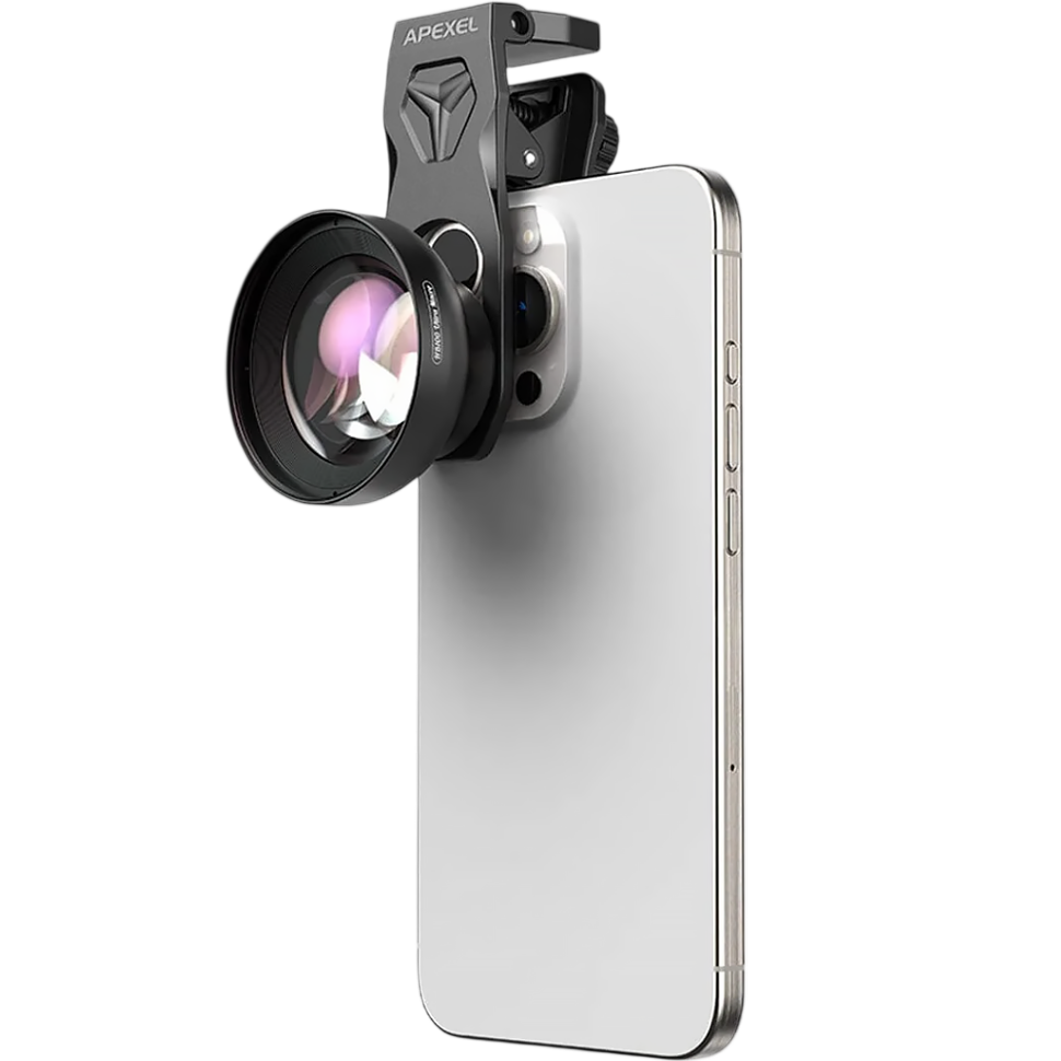 Объектив Apexel 100mm Ultra Macro для смартфона Объектив Apexel 100mm Ultra Macro для смартфона