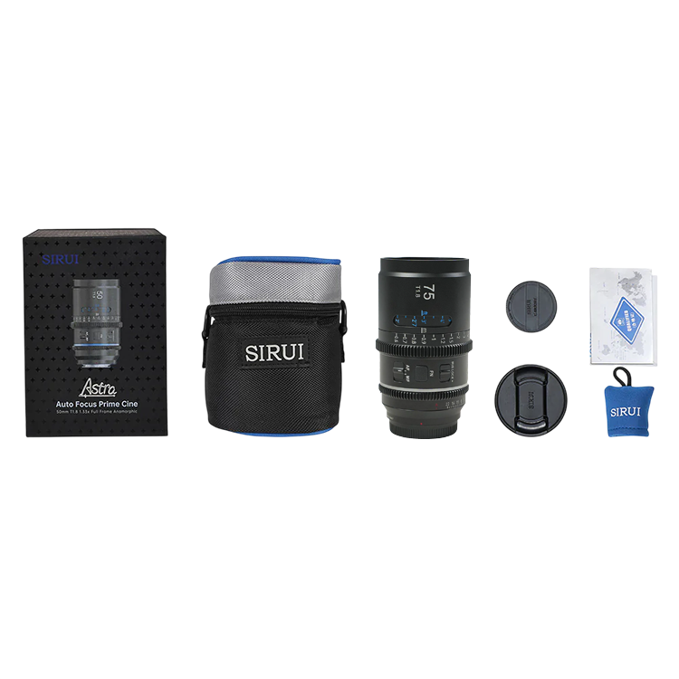 Объектив Sirui Astra 75mm T1.8 FF AF Anamorphic 1.33x Z-mount (Neutral flare) Объектив Sirui Astra 75mm T1.8 FF AF Anamorphic 1.33x Z-mount (Neutral flare)