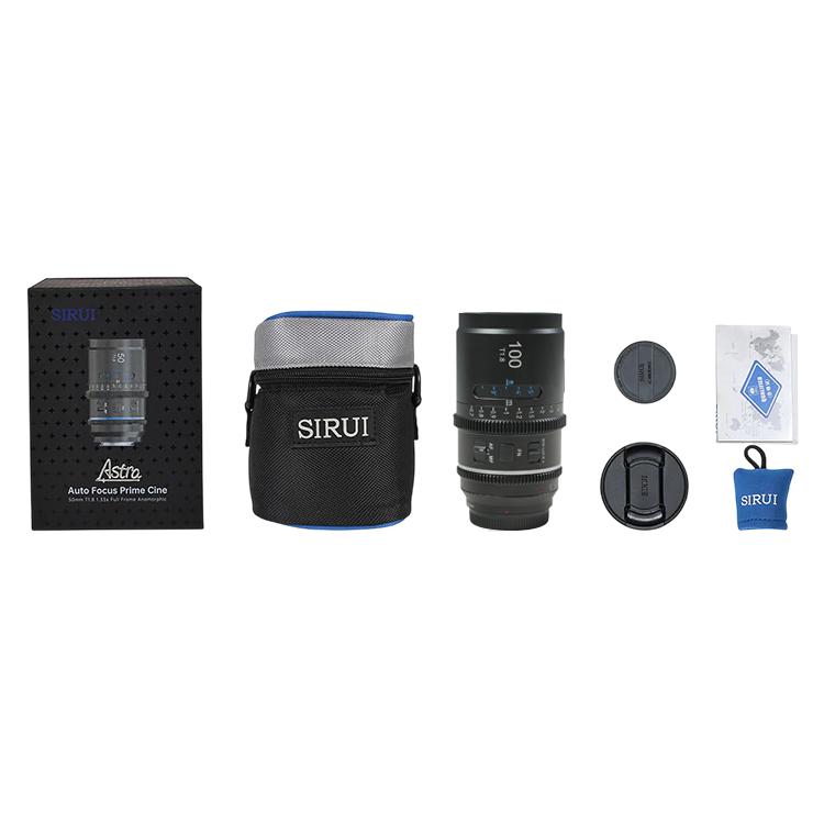 Объектив Sirui Astra 100mm T1.8 FF AF Anamorphic 1.33x Z-mount (Neutral flare) Объектив Sirui Astra 100mm T1.8 FF AF Anamorphic 1.33x Z-mount (Neutral flare)