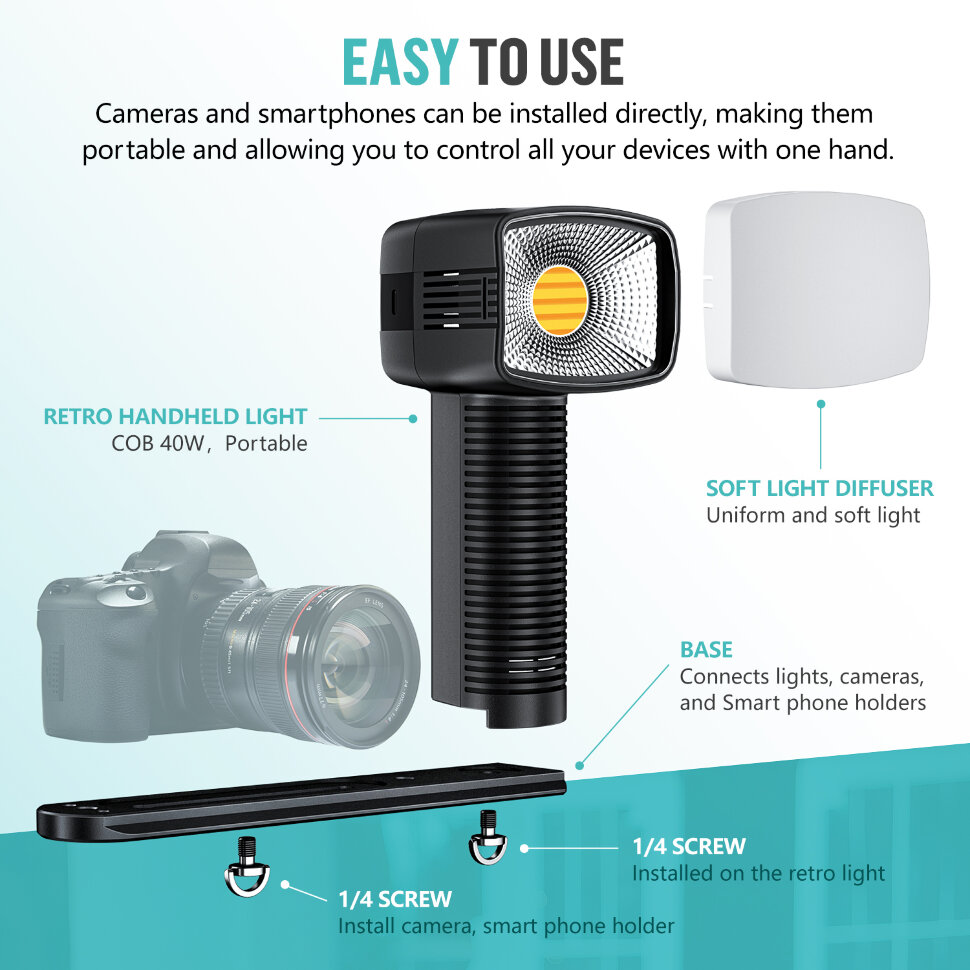 Осветитель LensGo 40SHC Retro Осветитель LensGo 40SHC Retro