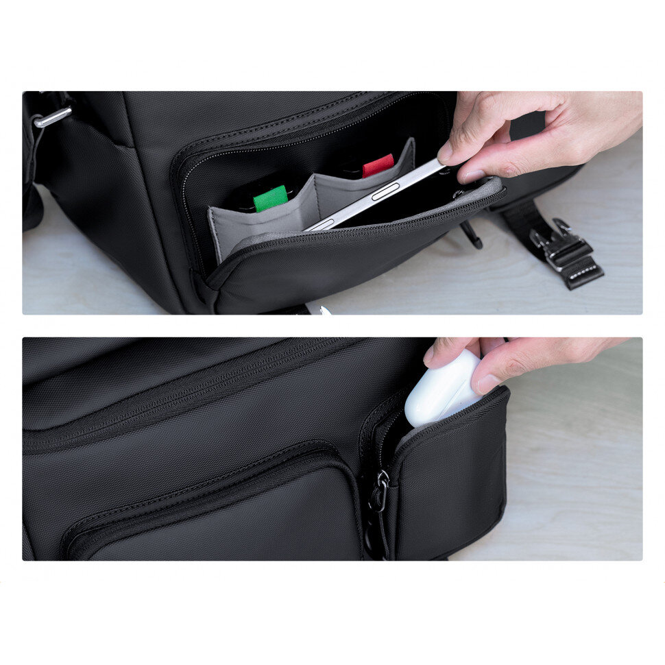 Сумка K&F Concept Urban Wander Sling 10L Зелёная Сумка K&F Concept Urban Wander Sling 10L Зелёная