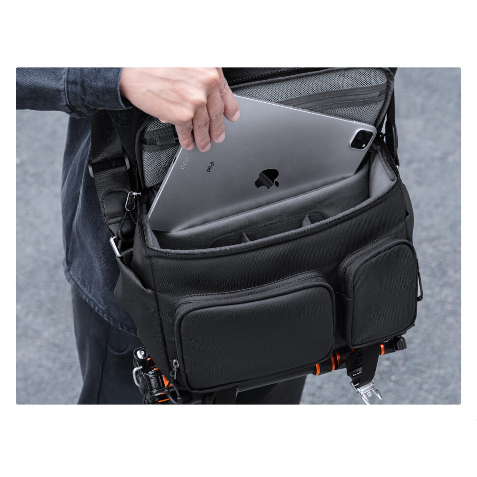 Сумка K&F Concept Urban Wander Sling 10L Коричневая Сумка K&F Concept Urban Wander Sling 10L Коричневая