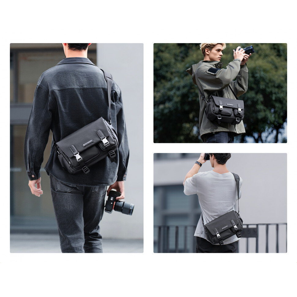 Сумка K&F Concept Urban Wander Sling 10L Коричневая Сумка K&F Concept Urban Wander Sling 10L Коричневая
