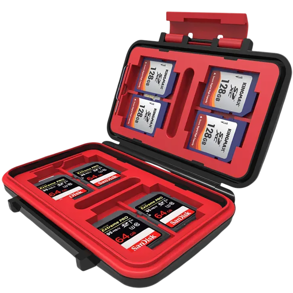 Кейс для карт памяти LensGo KH8S Чёрный