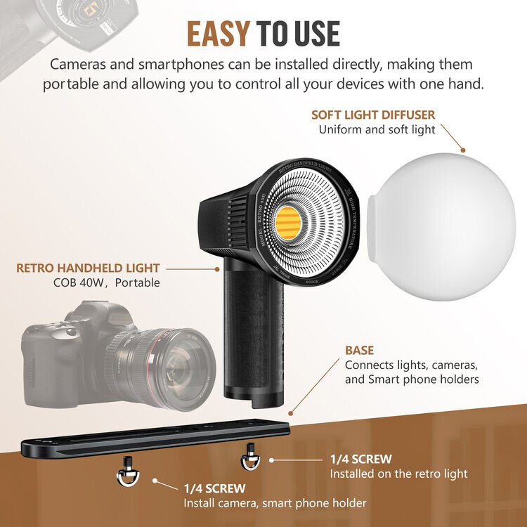 Осветитель LensGo 40H Retro Осветитель LensGo 40H Retro