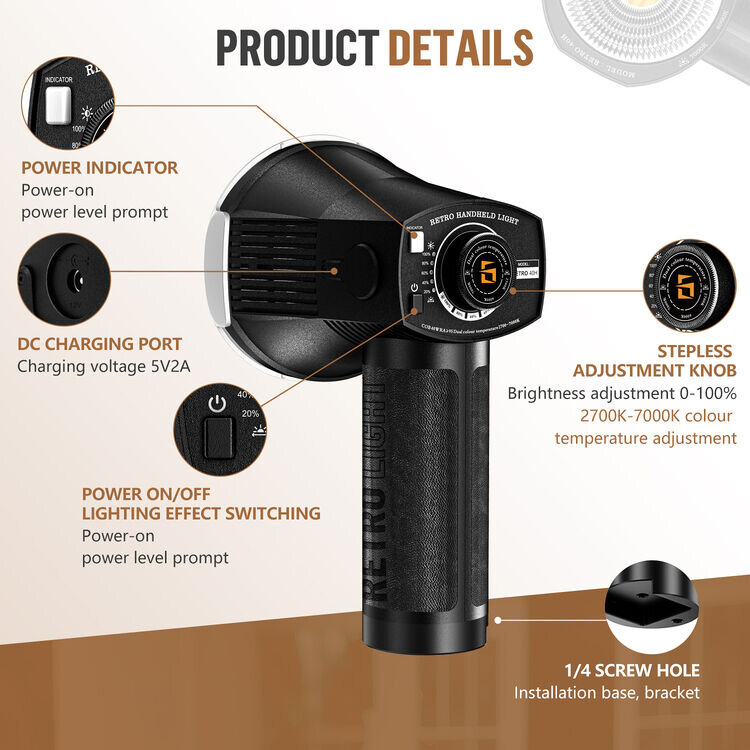 Осветитель LensGo 40H Retro Осветитель LensGo 40H Retro