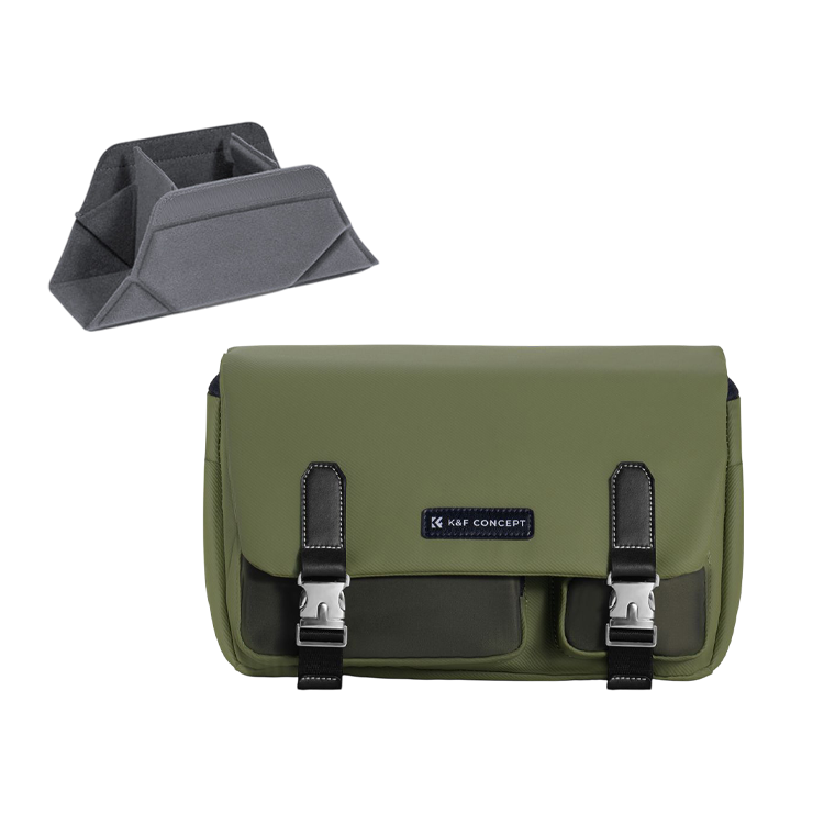 Сумка K&F Concept Urban Wander Sling 10L Зелёная Сумка K&F Concept Urban Wander Sling 10L Зелёная