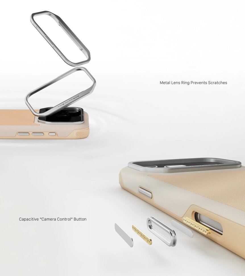 Чехол Tilta Khronos Lite для iPhone 17 Pro Синий Чехол Tilta Khronos Lite для iPhone 17 Pro Синий