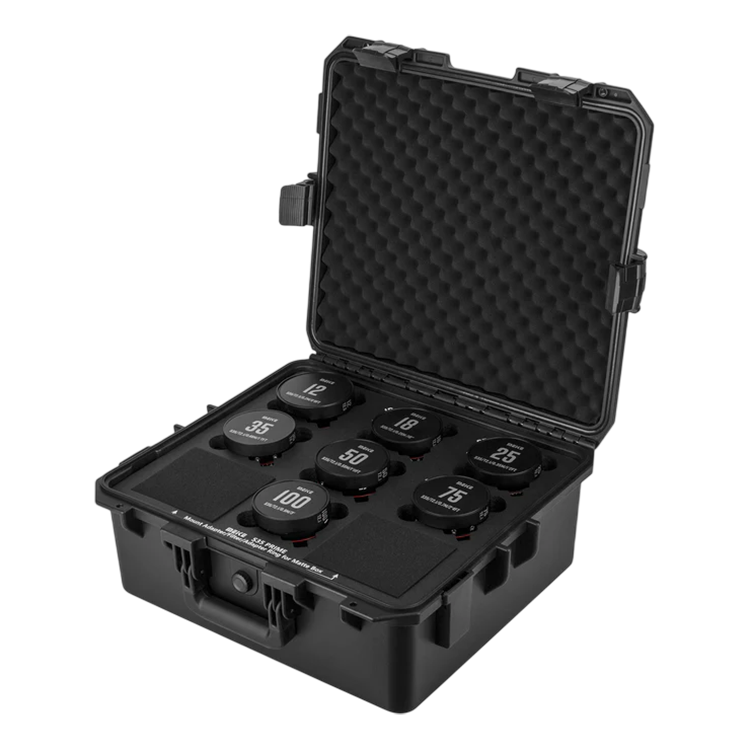 Комплект объективов Meike S35 Prime 12/18/25/35/50/75/100mm T2.1 PL-mount Комплект объективов Meike S35 Prime 12/18/25/35/50/75/100mm T2.1 PL-mount