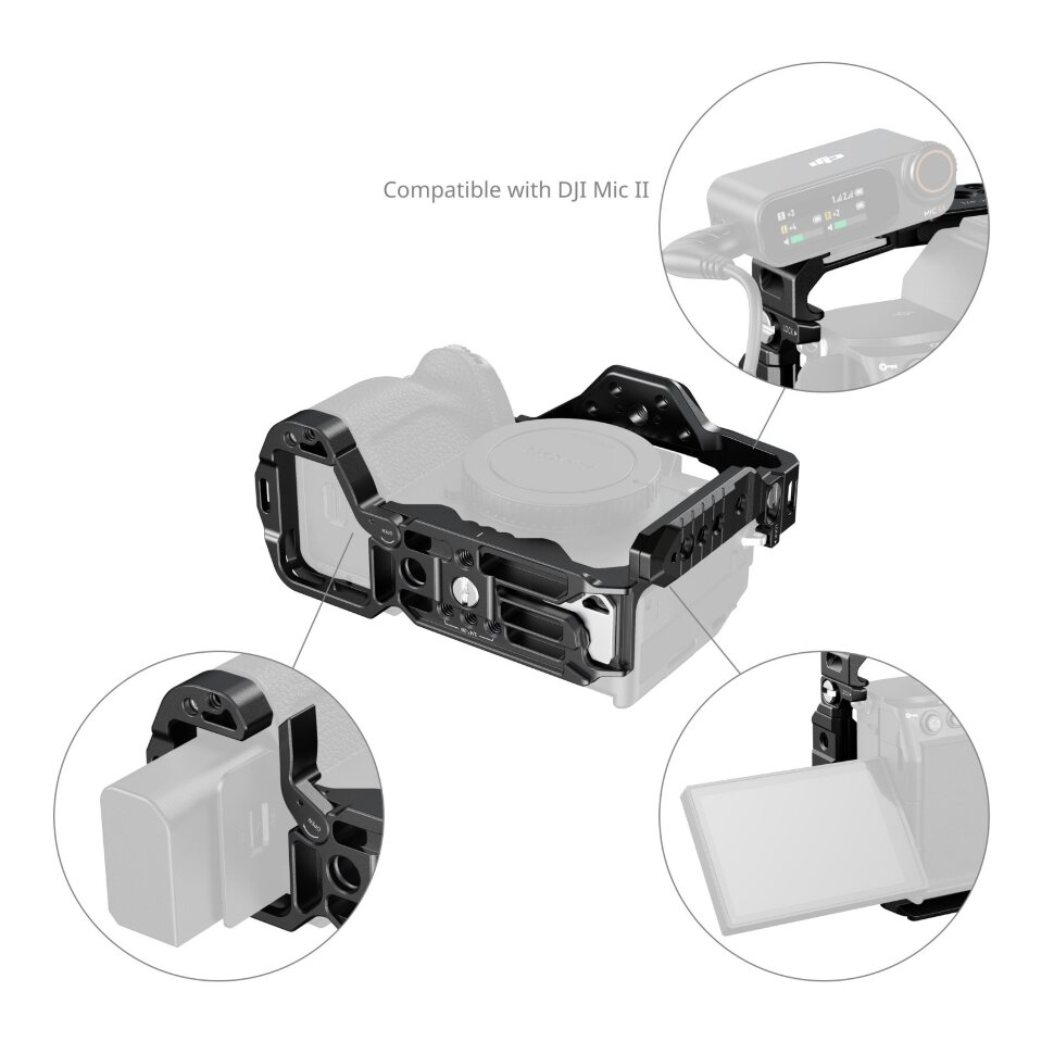 Клетка SmallRig 3667C для Sony a7R V/a7 IV/a7S III/a1/a7R IV Клетка SmallRig 3667C для Sony a7R V/a7 IV/a7S III/a1/a7R IV