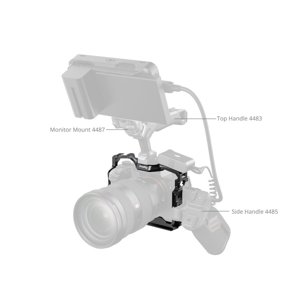 Клетка SmallRig 3667C для Sony a7R V/a7 IV/a7S III/a1/a7R IV Клетка SmallRig 3667C для Sony a7R V/a7 IV/a7S III/a1/a7R IV
