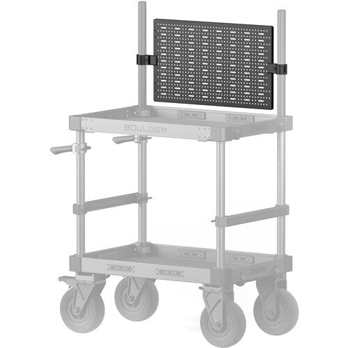 Перфорированная панель Tilta Metal Pegboard для Boulder Camera Cart Чёрная Перфорированная панель Tilta Metal Pegboard для Boulder Camera Cart Чёрная