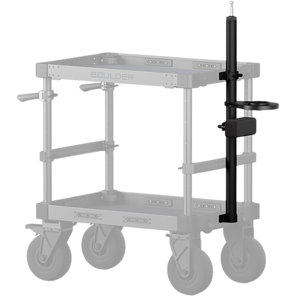 Держатель стабилизатора/штативной головы Tilta Fluid Head and Steadicam Mounting Kit для Boulder Camera Cart Black Держатель стабилизатора/штативной головы Tilta Fluid Head and Steadicam Mounting Kit для Boulder Camera Cart Black