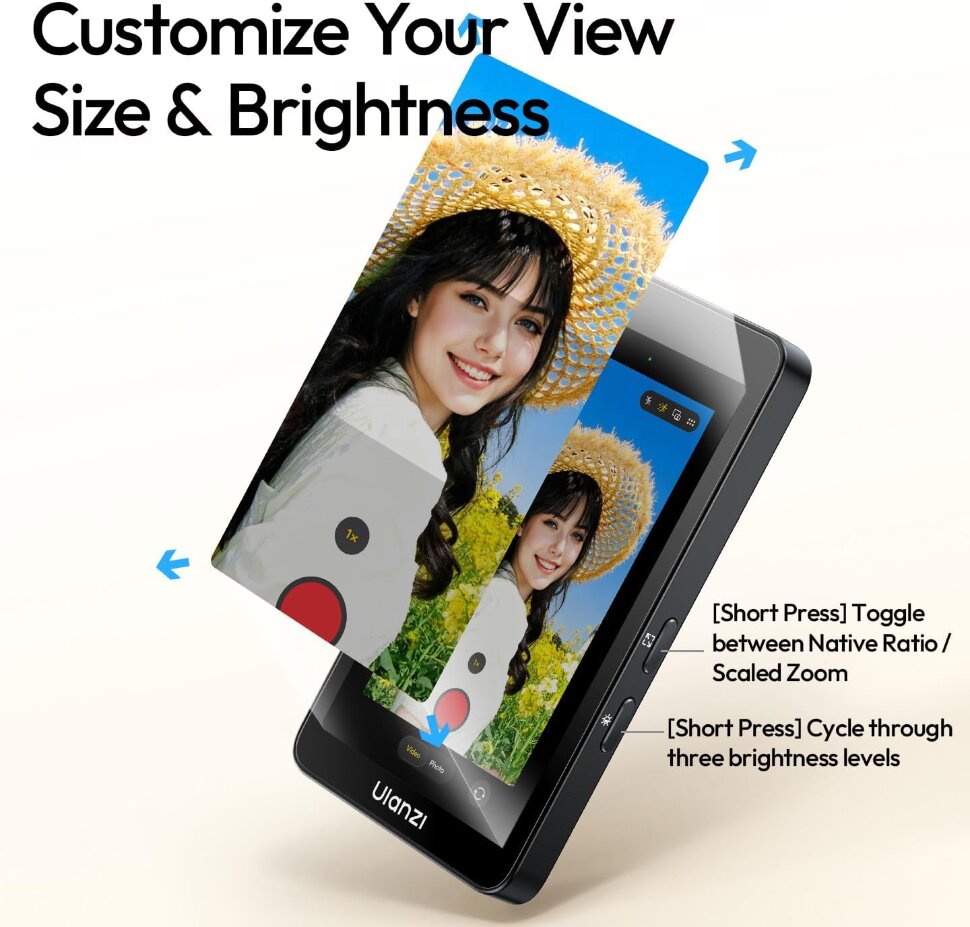 Монитор для селфи Ulanzi VM1 MagSafe Монитор для селфи Ulanzi VM1 MagSafe