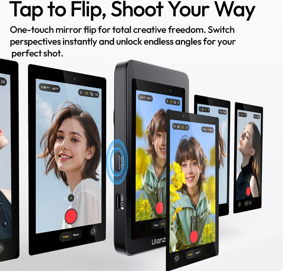 Монитор для селфи Ulanzi VM1 MagSafe Монитор для селфи Ulanzi VM1 MagSafe