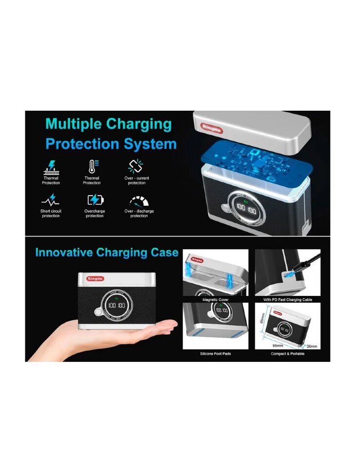 Зарядный кейс KingMa PowerCase Duo для LP-E17 Зарядный кейс KingMa PowerCase Duo для LP-E17