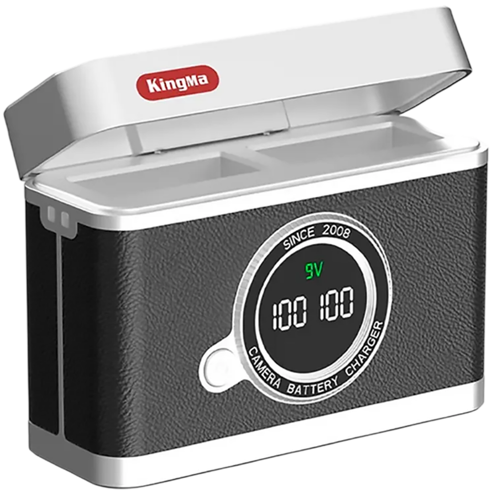 Зарядный кейс KingMa PowerCase Duo для LP-E12