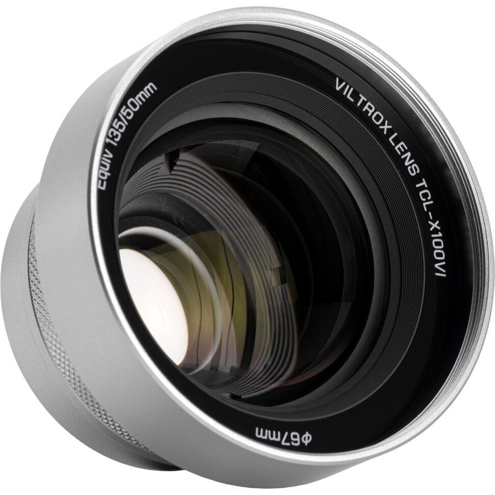 Телеконвертер Viltrox TCL-X100VI для Fujifilm X100 series Серебро Телеконвертер Viltrox TCL-X100VI для Fujifilm X100 series Серебро